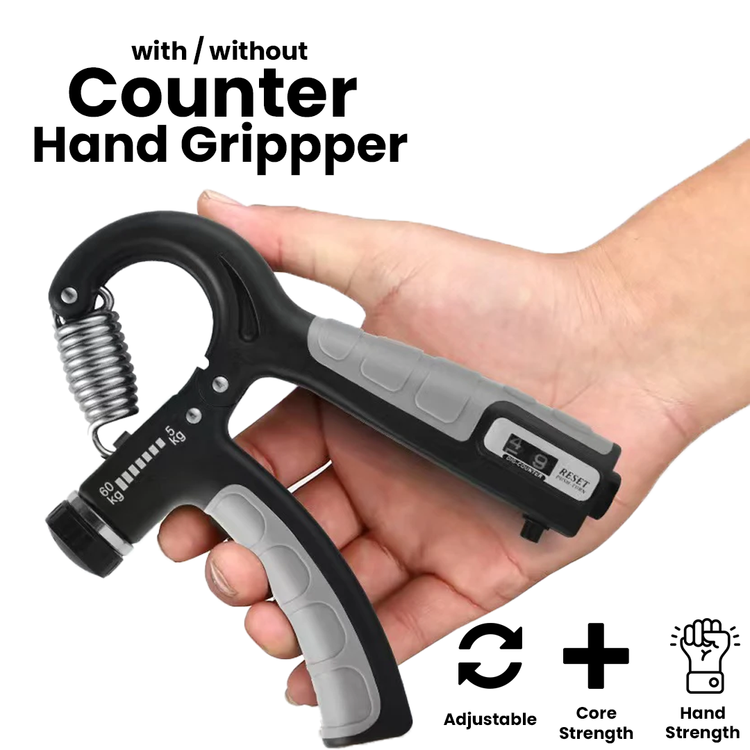 Non-Slip Hand Grip Strength Trainer for Fingers, Wrist, and Forearm – 5-60KG