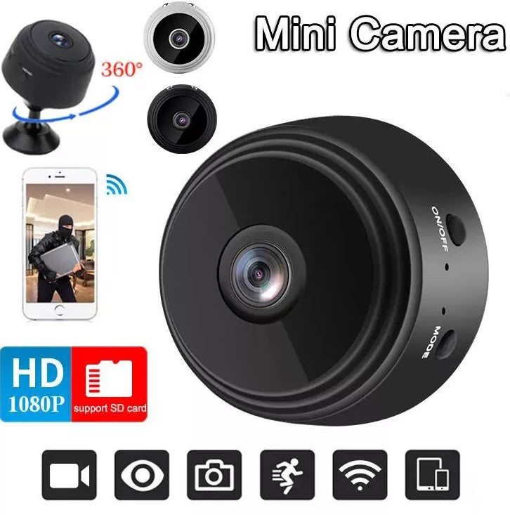 Mega Sale Offer - Mini Portable Wireless A9 Security Camera 1080P HD