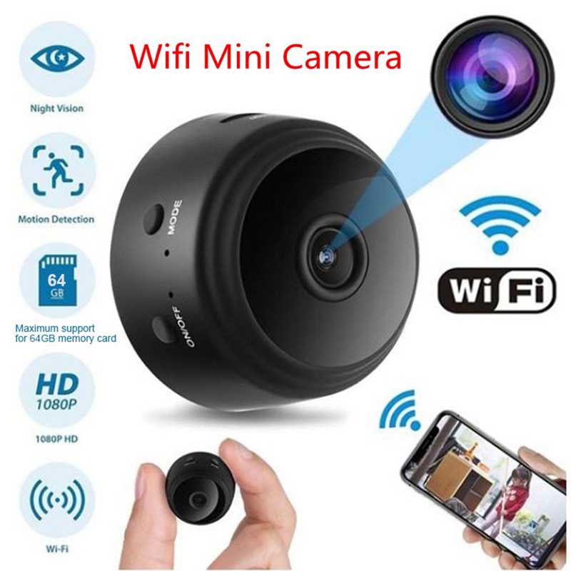 Mega Sale Offer - Mini Portable Wireless A9 Security Camera 1080P HD