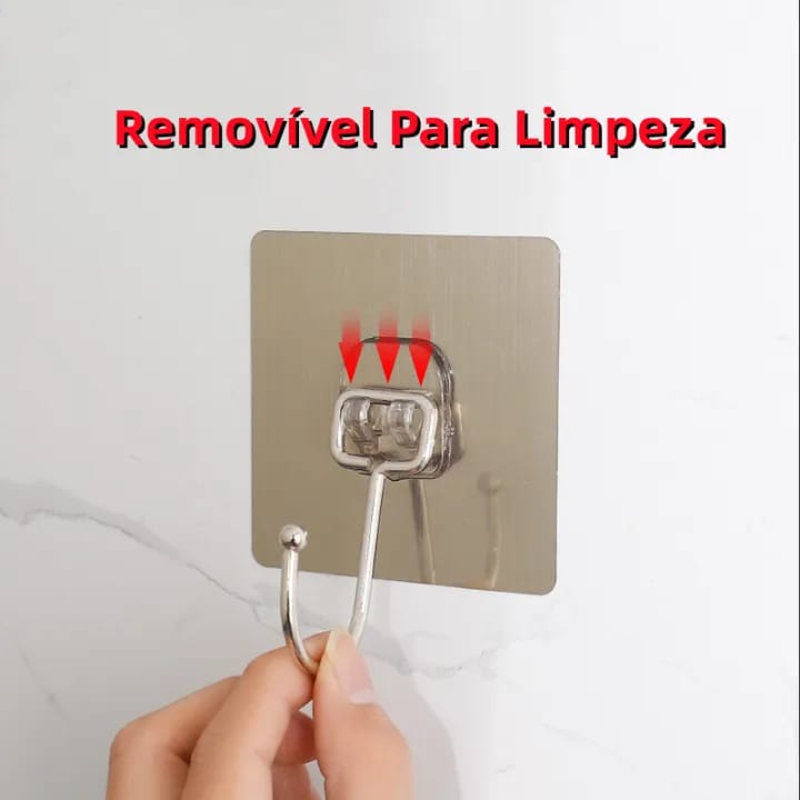 Large Adhesive Hooks for Hanging Heavy Duty Wall Hooks PVC