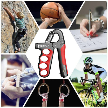 Non-Slip Hand Grip Strength Trainer for Fingers, Wrist, and Forearm – 5-60KG
