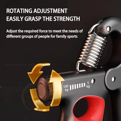Non-Slip Hand Grip Strength Trainer for Fingers, Wrist, and Forearm – 5-60KG