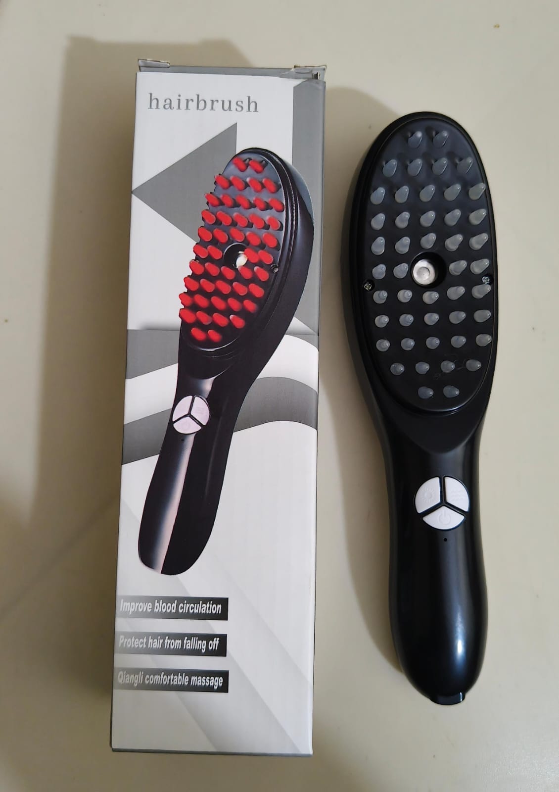 Hair Growth Brush with Steam & Vibration