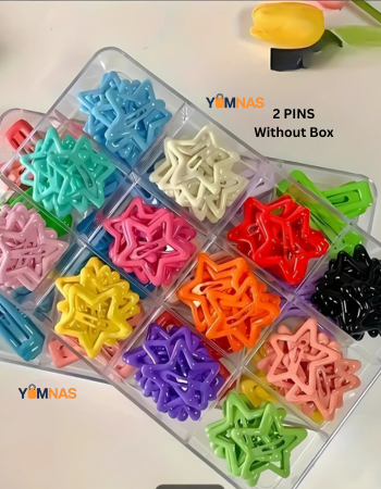 20/40Pcs Colorful Star BB Hair Clips For Girls Children Lovely Hair Decorate Hairpins Barrettes Headwear Kids Hair Accessories..