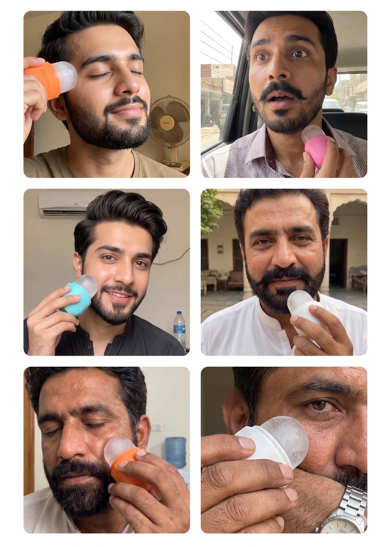 Silicone Face Ice Roller