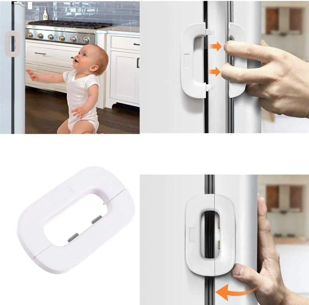 Refrigerator Lock for Child Safety Cabinet Lock Fridge