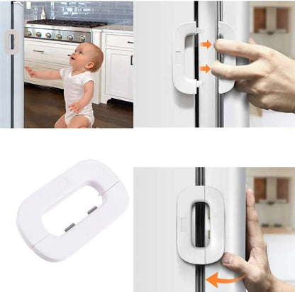 Refrigerator Lock for Child Safety Cabinet Lock Fridge