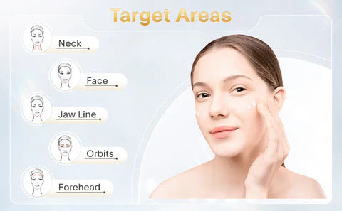 LED Face & Neck Wrinkle Massager! 3 in-1 Facial LED Sculptor