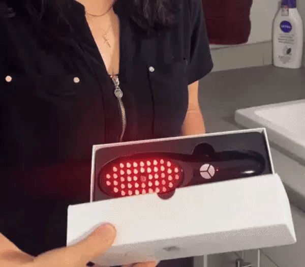 Hair Growth Brush with Steam & Vibration